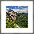 Chimney Rock North Carolina Framed Print