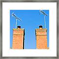 Chimneys Framed Print