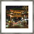 Chinatown Gate - Boston Framed Print