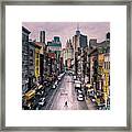 Chinatown - New York - Color Street Photography Framed Print