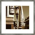 Chinatown San Francisco - Vintage Photo Art Framed Print