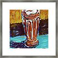 Chocolate Shake Framed Print