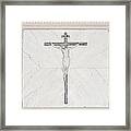 Christ On The Cross Framed Print