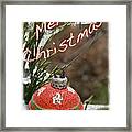 Christmas Bell Ornament Framed Print