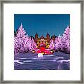 Christmas In Monte Carlo Framed Print