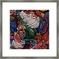 Christmas Teapot It's Fitz And Floyd Framed Print
