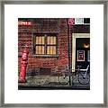 Christopher St. Bicycle Framed Print