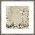 Chrysogone Conceives, In A Ray Of Sunshine, Amoretta And Belphoebe Framed Print