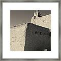 Church - Las Trampas Nm Toned Framed Print