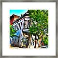 Church On The Corner Framed Print