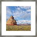 Church Rock Utah Framed Print