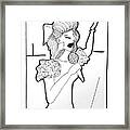 Church Singer Framed Print