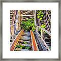 Chutes And Ladders Framed Print