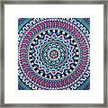 Purple Mandala Framed Print