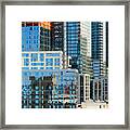 City Blocks Framed Print