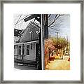 City - California - The Town Of Downieville 1933- Side By Side Framed Print