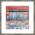 City Garage Framed Print