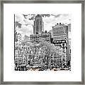 City Of Cabs Framed Print