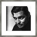 Clark Gable Framed Print