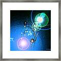 Clashing Worlds Framed Print