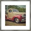 Classic Cars - 1942 Chevy Half-ton Pickup Framed Print