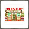 Classic Diner Mug Framed Print