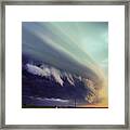 Classic Nebraska Shelf Cloud 027 Framed Print