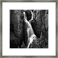 Clear Creek Falls Framed Print