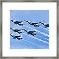 Cleveland National Air Show - Air Force Thunderbirds - 1 Framed Print