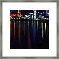 Cleveland Nightly Reflections Framed Print
