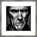 Clint Eastwood Framed Print
