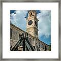 Clock Tower At Naval Dockyard, Bermuda 2 Framed Print
