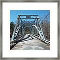 Road Closed To Traffic Framed Print