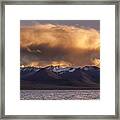 Cloud Over Namtso Framed Print