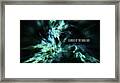 Clouded By The Dark Side #art #abstract Framed Print