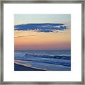 Clouded Pre Sunrise Framed Print