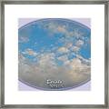 Clouds #4030 Framed Print