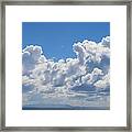 Clouds Over Catalina Island - Panorama Framed Print