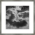 Cloudscape Xvii Bw Framed Print