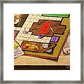 Clue The Case Is Solved Framed Print