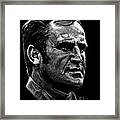 Coach Shula Framed Print