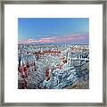 Coal Mine Mesa Sunset Framed Print