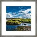 Coastal Landscape In Ireland Framed Print