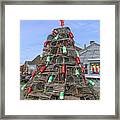 Coastal Maine Christmas Tree Framed Print