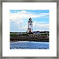 Cockspur Lighthouse Framed Print
