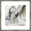 Cold As Ice Framed Print
