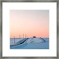 Cold Resolute Framed Print