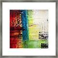 Collage Art 4 Framed Print