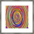 Color Drawing Abstract #7 Framed Print