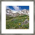 Colorado 14ers Grays Peak And Torreys Peak Framed Print